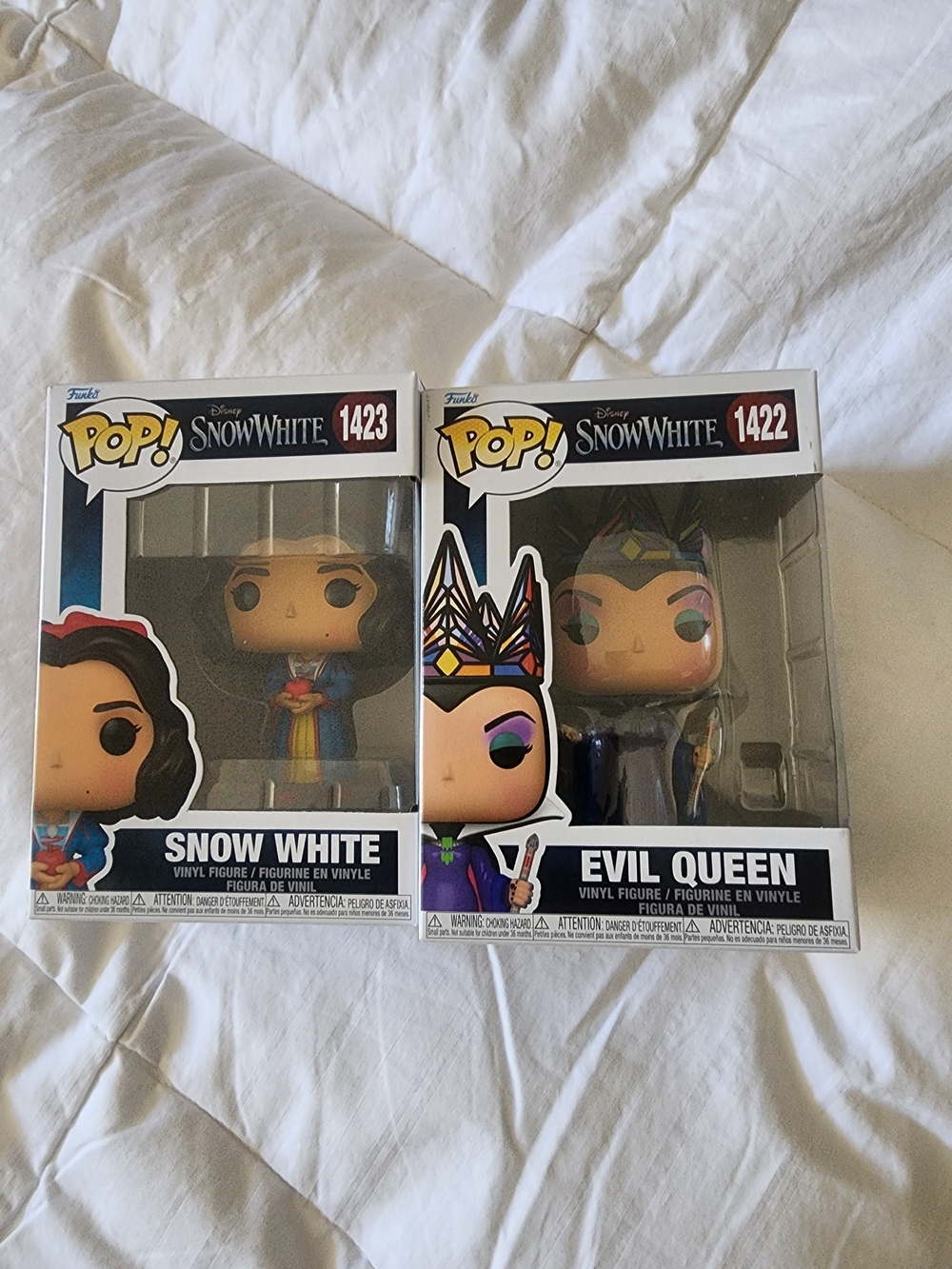Funko Pop! Snow White & Evil Queen Vinyl Figures (Set of 2)